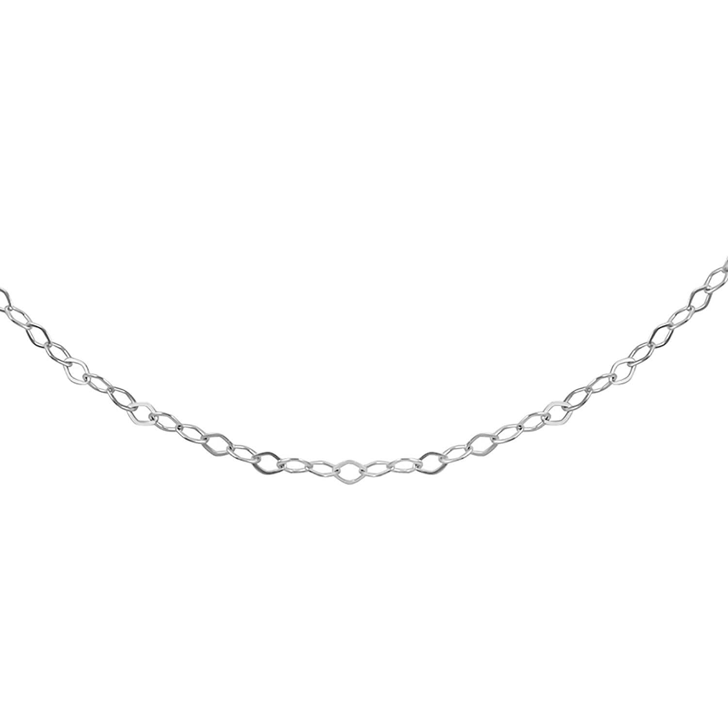 Sterling Silver Necklace 24 Inches 2.60 Grams