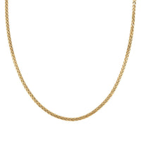 10K Yellow Gold 2.5mm Palma Chain Necklace 20 Inches 5.70 Grams