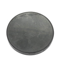 Shungite Plain Round Tile 10cm