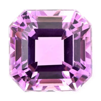 AAAA Asscher Cut Patroke Kunzite (Sqr Free Size) 7.00 ctw