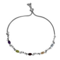 Karis Brazilian Citrine Bolo Bracelet in Platinum Bond 2.25 ctw