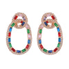 Multi Color Austrian Crystal