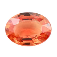 AAA Marigold Sapphire (Oval 7x5 mm) 0.90 ctw Loose gemstone