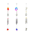 Set of 3 Coil Wind Chimes -Angel, Moon & Star, Tropical Fish - Sticky add to cart bar