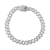 Platinum Over Sterling Silver
