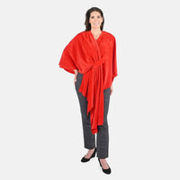 Tamsy, 100% Polyester Velvet Solid Scarf?