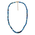 Prussanite Beaded Necklace 18-20 Inches in Vermeil Yellow Gold Over Sterling Silver 150.00 ctw - Sticky add to cart bar