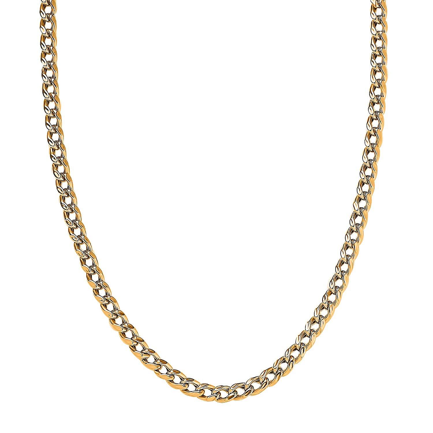 22K Yellow Gold Miami Cuban Chain 20 Inches 7.75 Grams