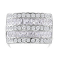 Simulated Diamond Ring (Size 8.0) - Sticky add to cart bar