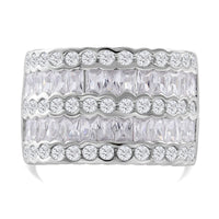 Simulated Diamond Ring (Size 8.0)