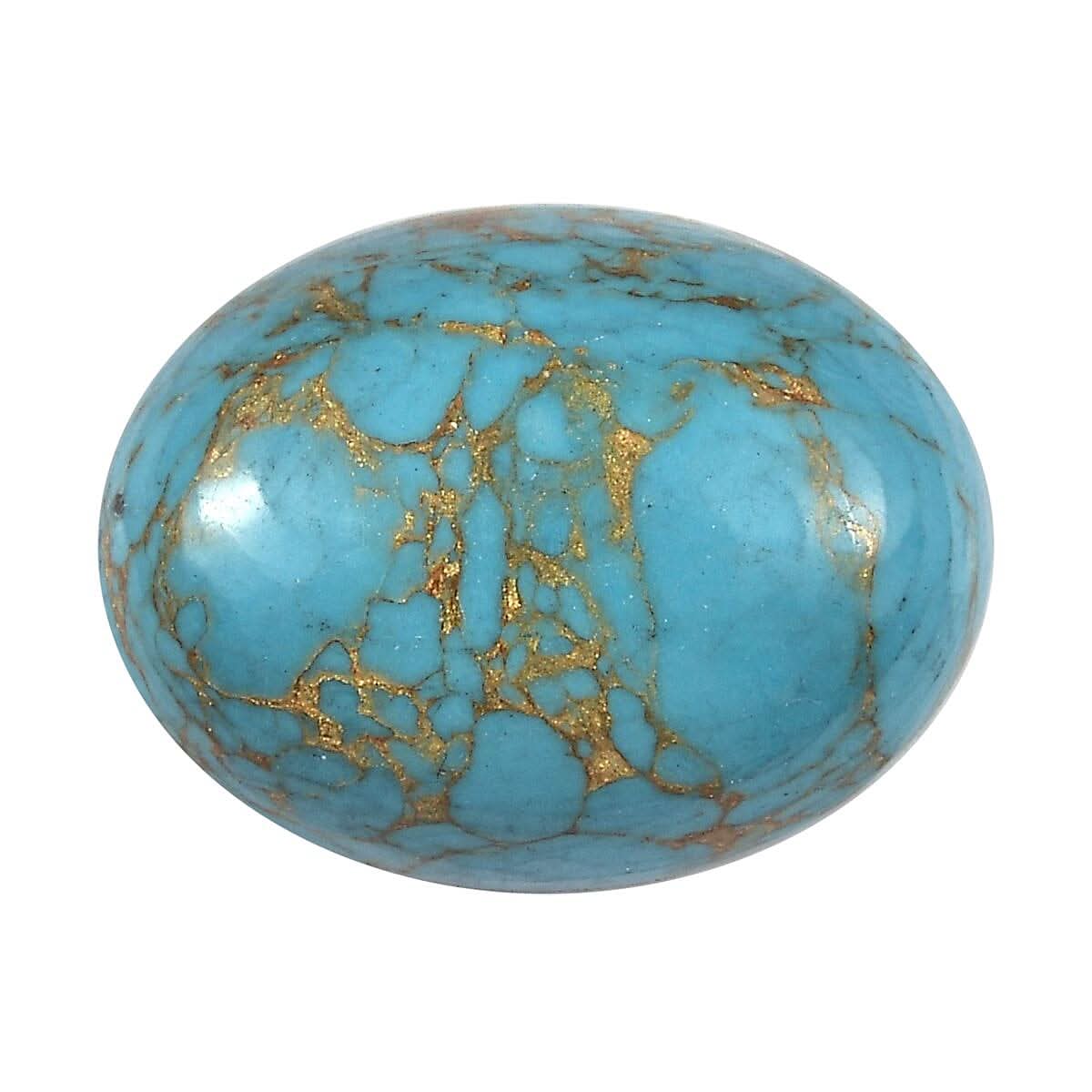 Blue Turquoise (Ovl 17X13 mm) 8.36 ctw