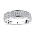 Luxoro 14K White Gold Diamond (G-H, I1-I2) Ring (Size 7.0) 1.00 ctw - Sticky add to cart bar