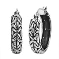 Bali Legacy Sterling Silver Hoop Earrings 6 Grams - Sticky add to cart bar