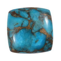 AA Blue Turquoise (Cush 18x18 mm) 16.12 ctw