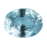 Cambodian Blue Zircon (Ovl 8x6 mm) 1.49 ctw