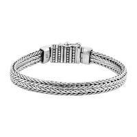Doorbuster Bali Legacy Sterling Silver Tulang Naga Bracelet (7.25 In) (37 g)