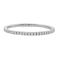 Moissanite Bracelet in Rhodium Over Sterling Silver (7.50 In) 5.60 ctw