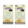 Closeout Set of 2 Pendant Magnifiers with Chains in Goldtone (5X) 18 Inches - Sticky add to cart bar