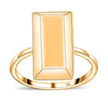 Doorbuster Iliana 18K Yellow Gold Bar Ring 2.50 Grams - Sticky add to cart bar