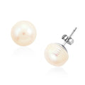 Freshwater Pearl Earrings in Sterling Silver - Sticky add to cart bar