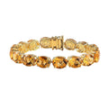Serra Gaucha Citrine Bracelet in Vermeil Yellow Gold Over Sterling Silver (7.25 In) 49.50 ctw - Sticky add to cart bar