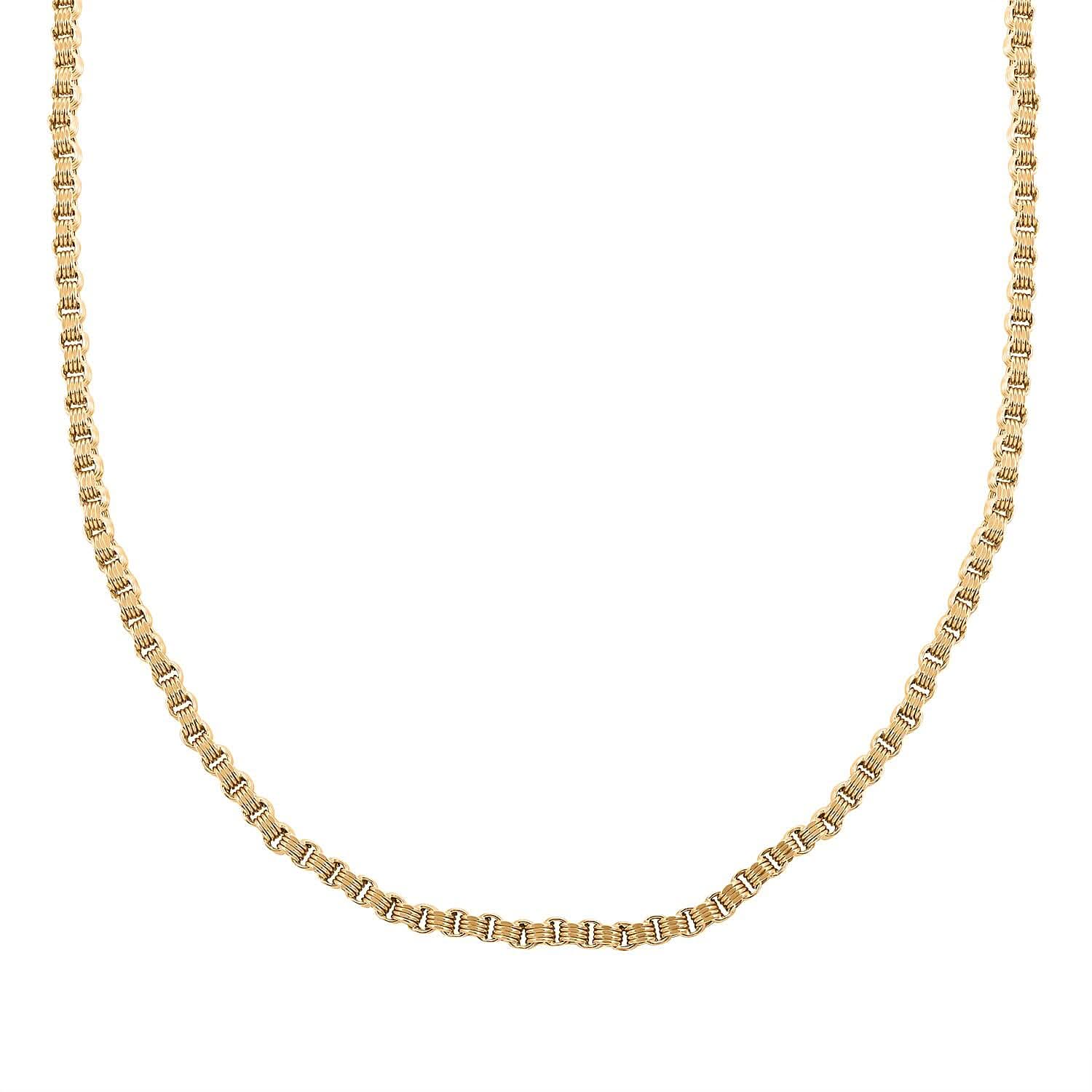 10K Yellow Gold  Necklace (Size - 20),  Gold Wt. 8.9 g