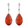 Baltic Honey Amber Leverback Earrings - Sticky add to cart bar