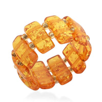 Baltic Amber Stretchable Ring