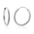 Sterling Silver Hoop Earrings 1.80 Grams - Sticky add to cart bar