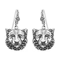 Bali Legacy Sterling Silver Lion Earrings 19 Grams - Sticky add to cart bar