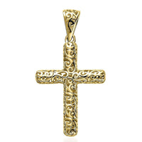 Cross Pendant in 10K Yellow Gold