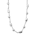 Karis White Zircon Necklace 18-20 Inches in Platinum Bond 0.08 ctw - Sticky add to cart bar