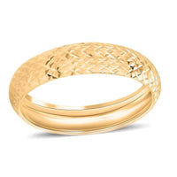 One Time Only 18K Yellow Gold Diamond-Cut Ring (Size 10.0) (1.05 g)