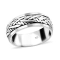 Bali Legacy Sterling Silver Spinner Band Ring (Size 10.0) 5.80 Grams - Sticky add to cart bar