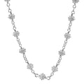 Bali Legacy Sterling Silver Station Necklace 18-20 Inches 13.10 Grams - Sticky add to cart bar
