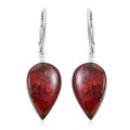 Baltic Amber Wildwood Tear Drop Earrings - Sticky add to cart bar