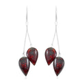 Baltic Amber Woodland Flame Earrings - Sticky add to cart bar