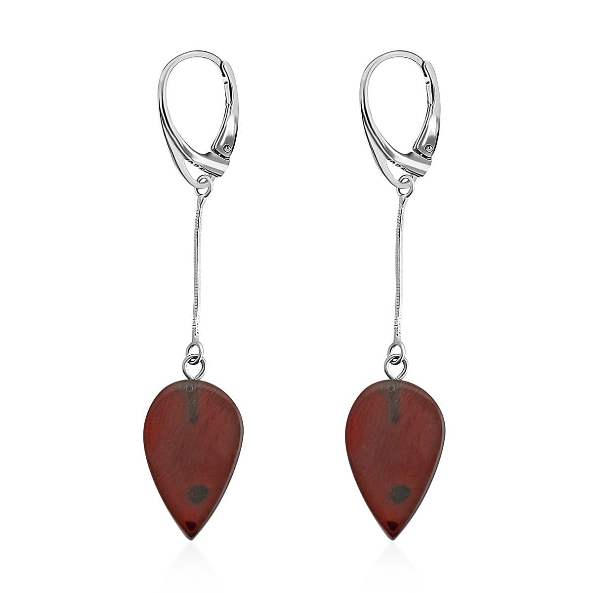 Baltic Amber Terra Flame Earrings