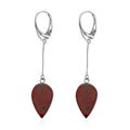 Baltic Amber Terra Flame Earrings - Sticky add to cart bar