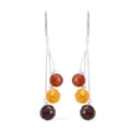 Baltic Amber Bead Drop Earrings - Sticky add to cart bar