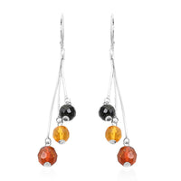 Baltic Amber Bead Earrings