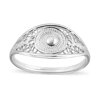 Bali Legacy Sterling Silver Filigree Ring (Size 10.0) 2 Grams