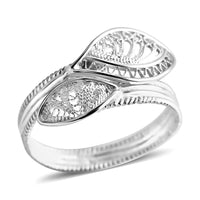 Artistry Tarakashi Collection Sterling Silver Ring (Size 10.0) 2.84 Grams