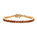 Premium Santa Ana Madeira Citrine Tennis Bracelet in Vermeil Yellow Gold Over Sterling Silver (6.50 In) 11.00 ctw - Sticky add to cart bar