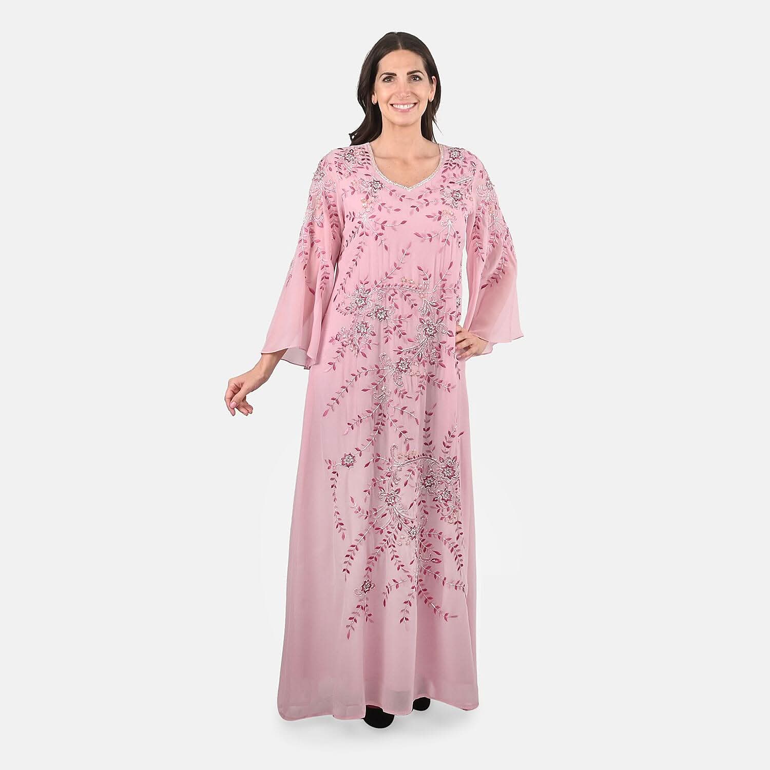 Luxury Designer Dress – Rose Quartz S/M