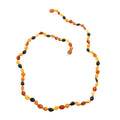 Baltic Golden Amber Beaded Necklace 22 Inches - Sticky add to cart bar