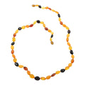 Baltic Amber Flat Beads Necklace 26 Inches - Sticky add to cart bar