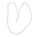Premium Freshwater Pearl 8-9mm Necklace 36 Inches in Rhodium Over Sterling Silver - Sticky add to cart bar