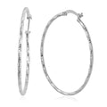 Sterling Silver Hoop Earrings 2.40 Grams - Sticky add to cart bar