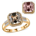 Doorbuster Iliana 18K Yellow Gold AAA Turkizite, Natural Yellow and White Diamond SI Floral Ring 5.15 Grams 4.25 ctw (Del. in 5-7 Days) - Sticky add to cart bar